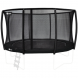 Etan Premium trampoline veiligheidsnet deluxe 366 cm / 12ft Zwart