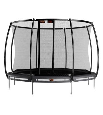 Proline inground trampoline 430 x 20 cm zwart met net