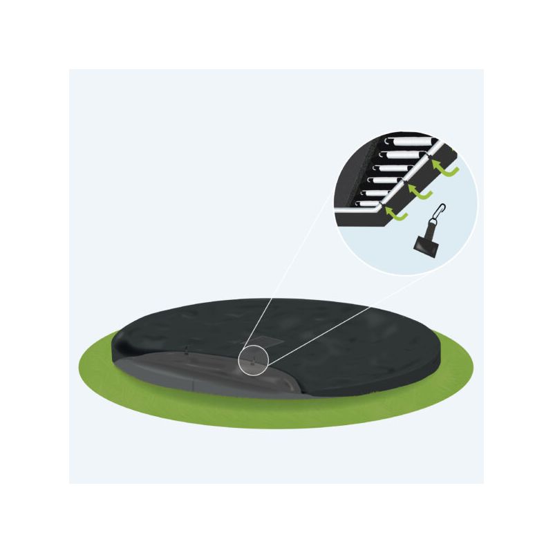 Etan Premium trampoline beschermhoes 427 cm / 14ft zwart