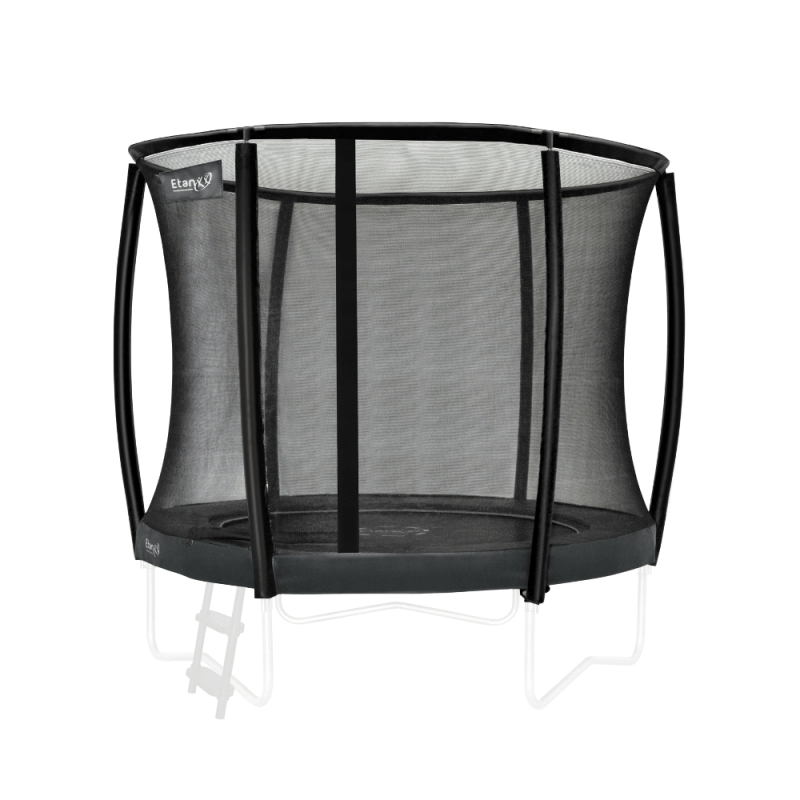 Etan Premium trampoline veiligheidsnet deluxe 244 cm / 08ft Grijs