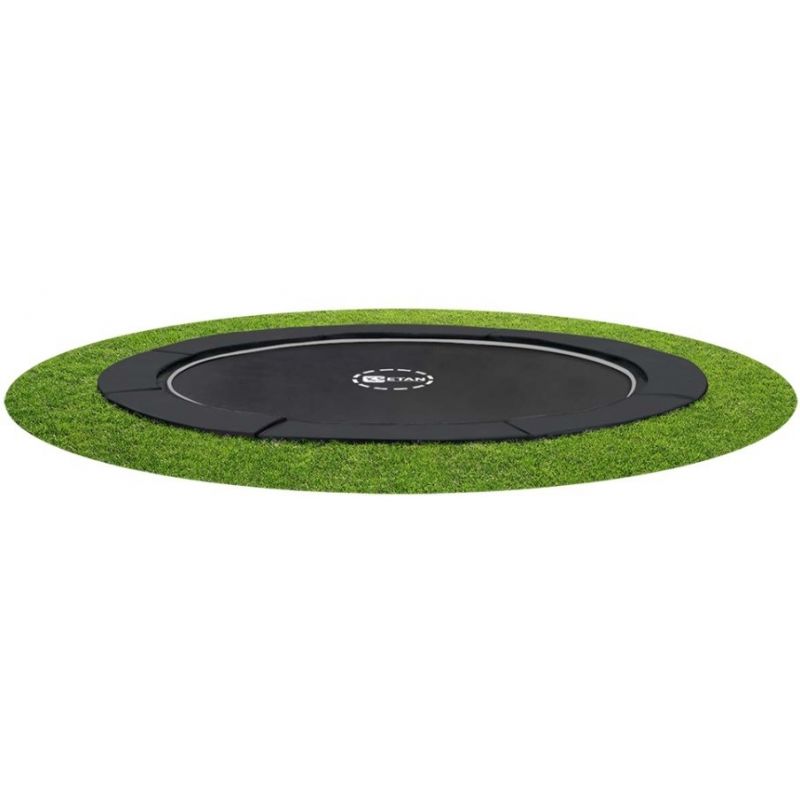 Etan Premiumflat trampoline 244 cm zwart